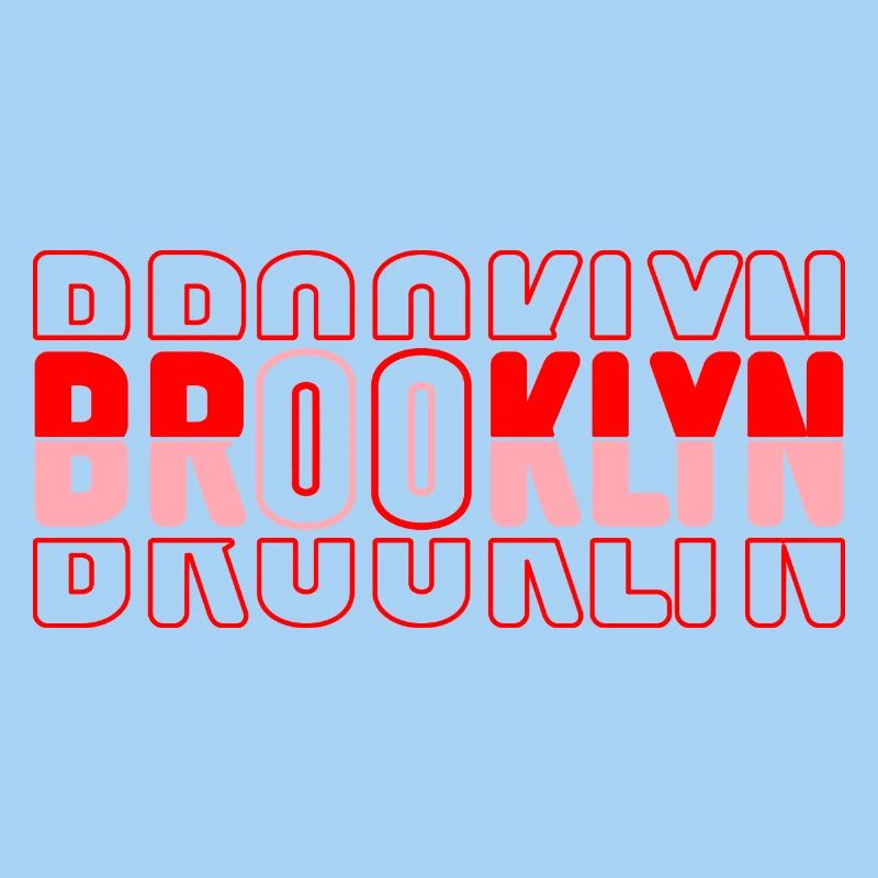 Brooklyn Neon Block Pattern