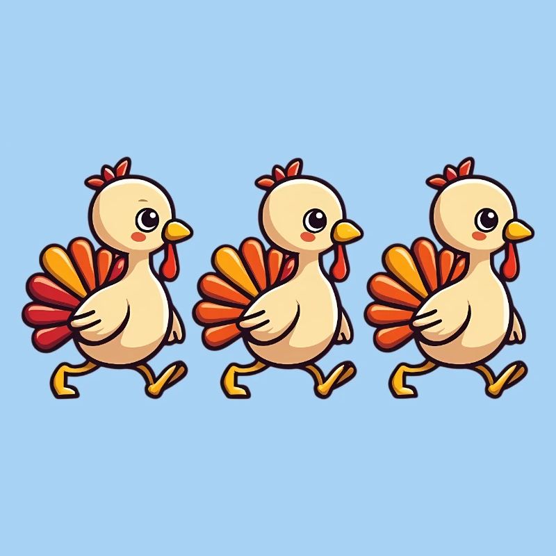 Bébé dinde de Thanksgiving