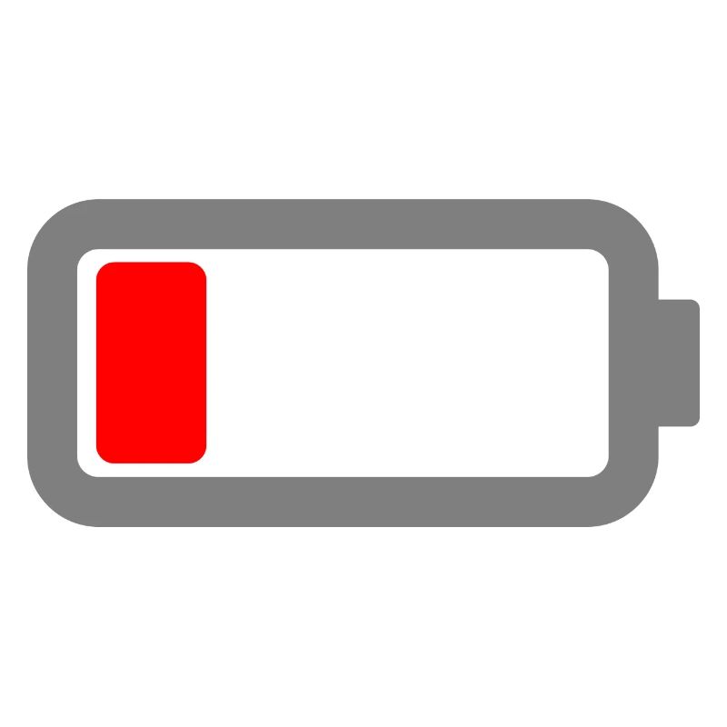 battery empty