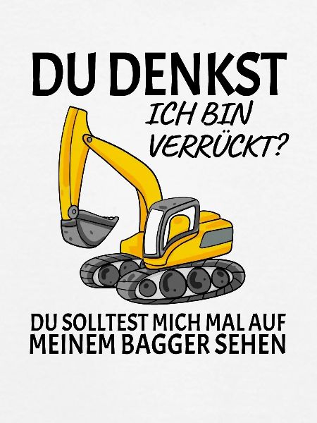 Baggerfahrer Bagger