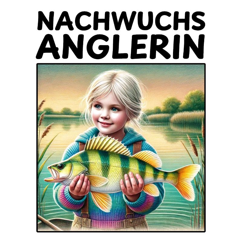 Nachwuchs Anglerin