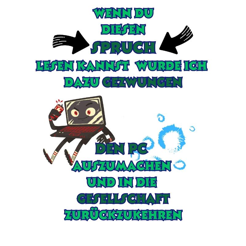 Humorous computer joke for technology fans