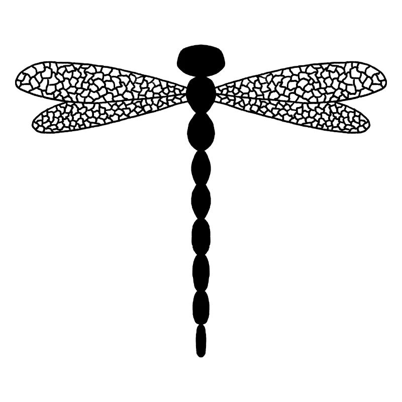 Libellule complexe
