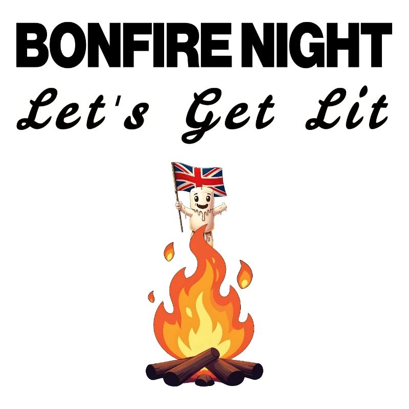 Impression du slogan Bonfire Night