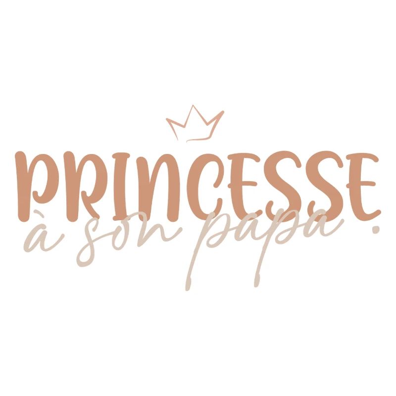 Princess to her daddy