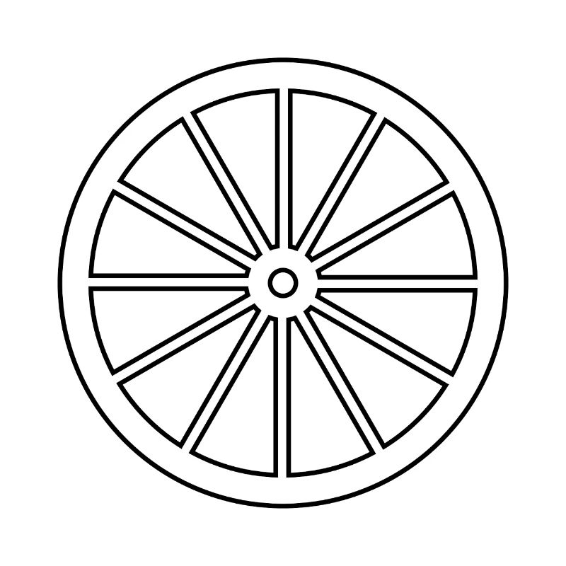 Roue de chariot