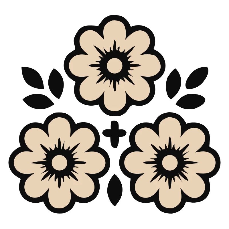 Folklore Blumen Blüten Tracht