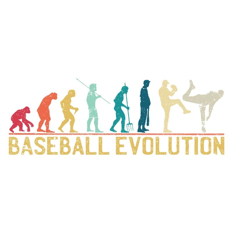 Illustration de l’évolution du baseball