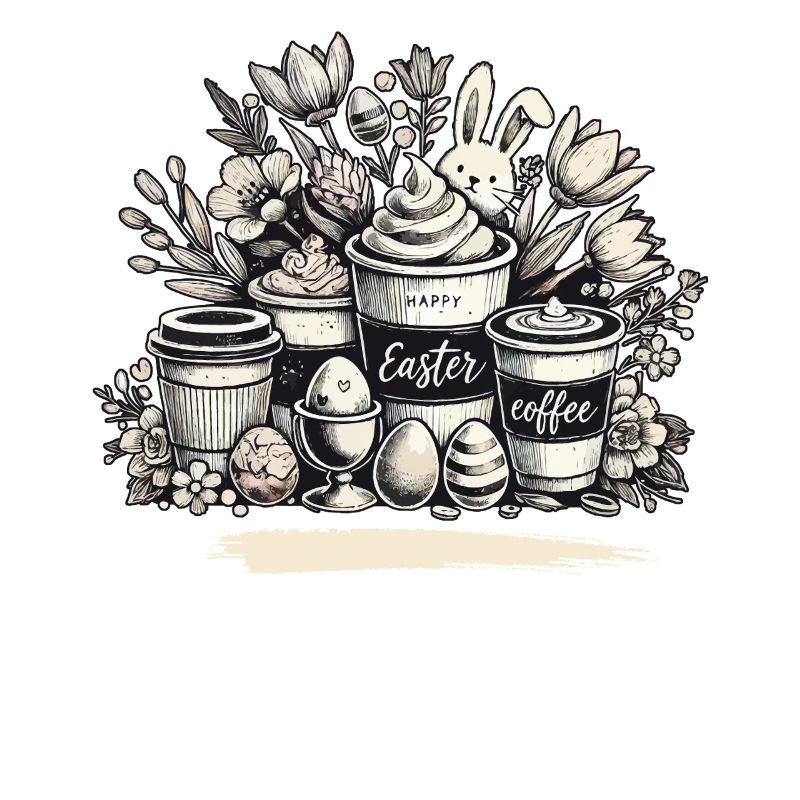 Easter Coffee Love Easter Bunny Happy Easter