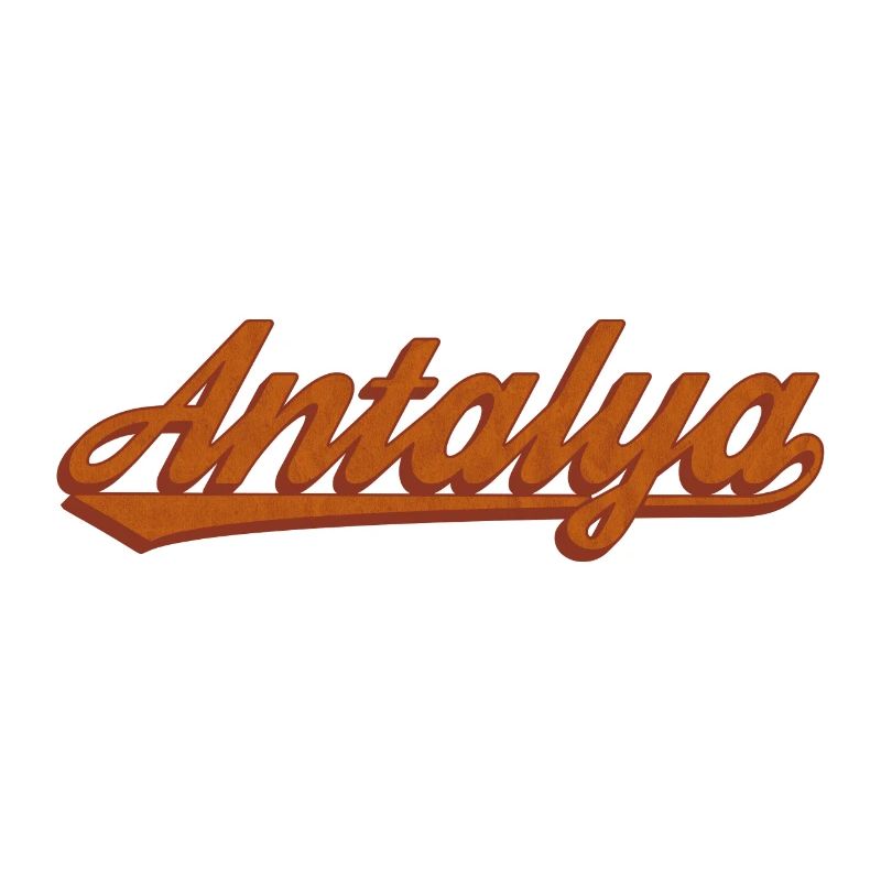 Antalya Lettering Retro Design