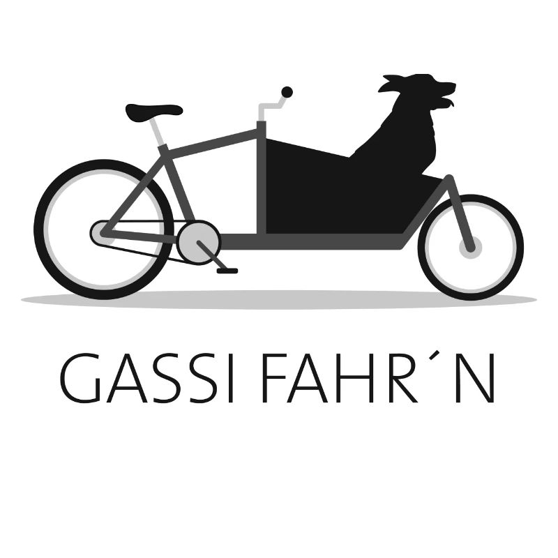 Cargo vélo chien gassi