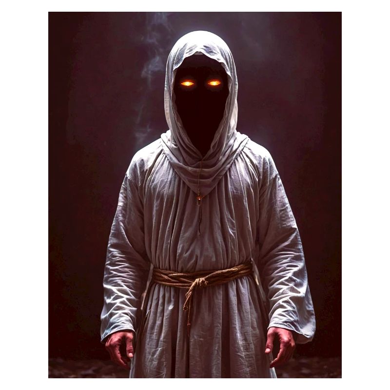 Noppera-bō ghost standing motionless,