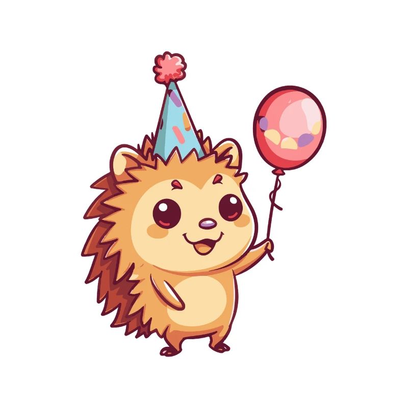 hérisson anniversaire bébé
