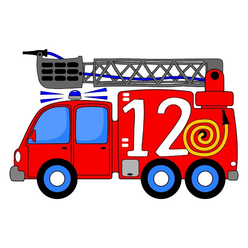 Fire engine 12th birthday children