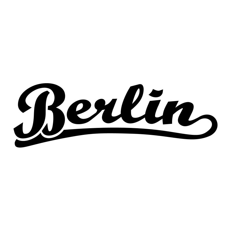 Berlin Schrift Retro