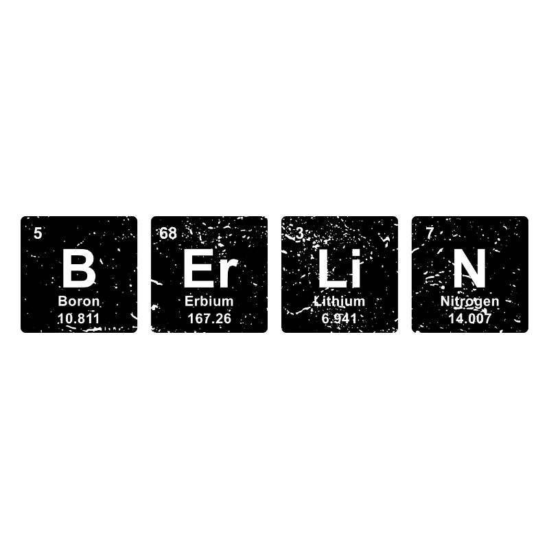 BERLIN ELEMENTE lustiges Geschenk Hauptstadt