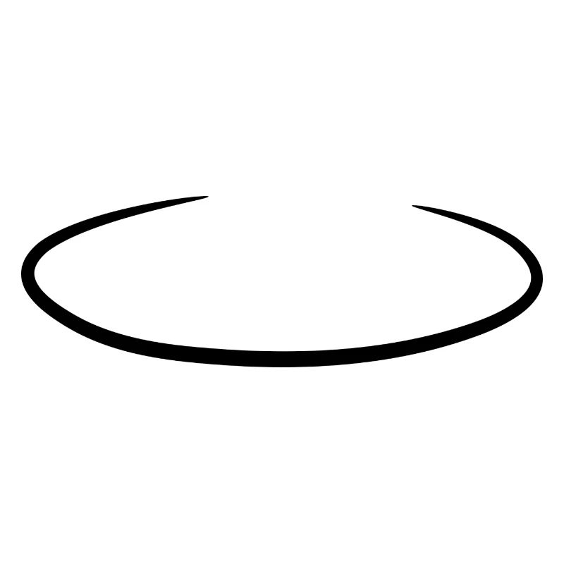 Engel Ring Kreis Schwarz