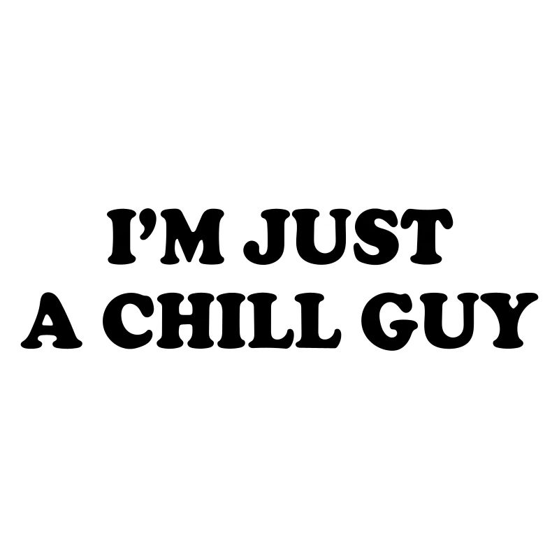 Je suis juste un gars cool.