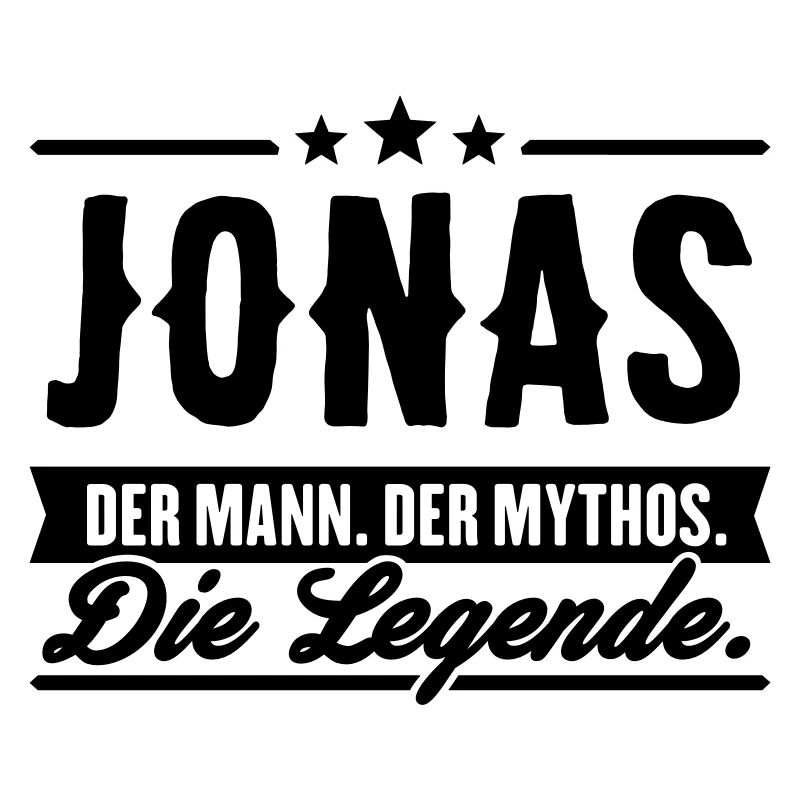 Man Myth Légende Jonas