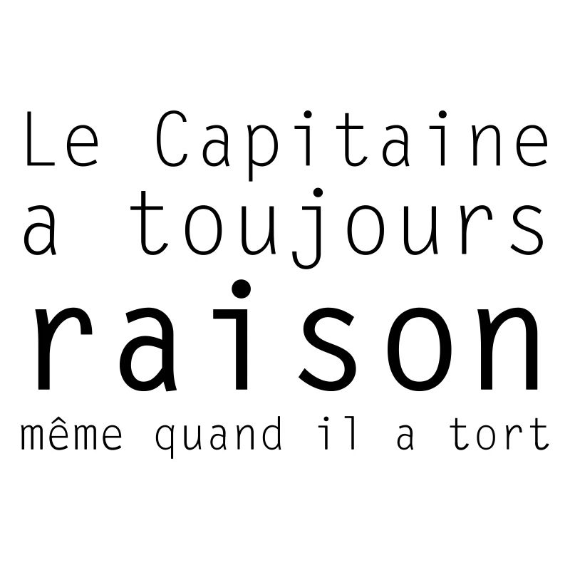 le capitaine