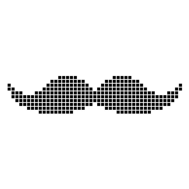 Pixel Moustache