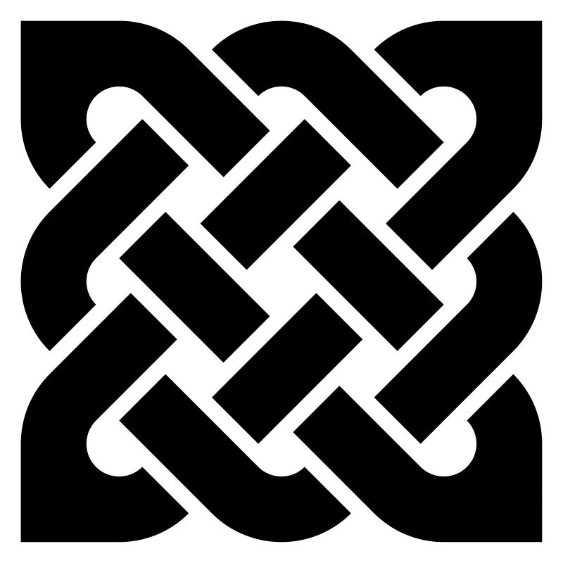 Celtic Square Knot - solid