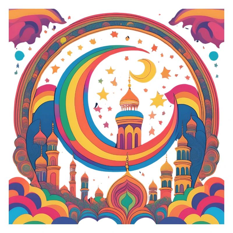 Ramadan Geschenk Eid Mubarak Islam Allah Muslim
