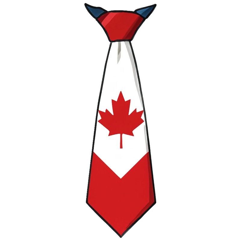 Canada Tie – Flaggendesign