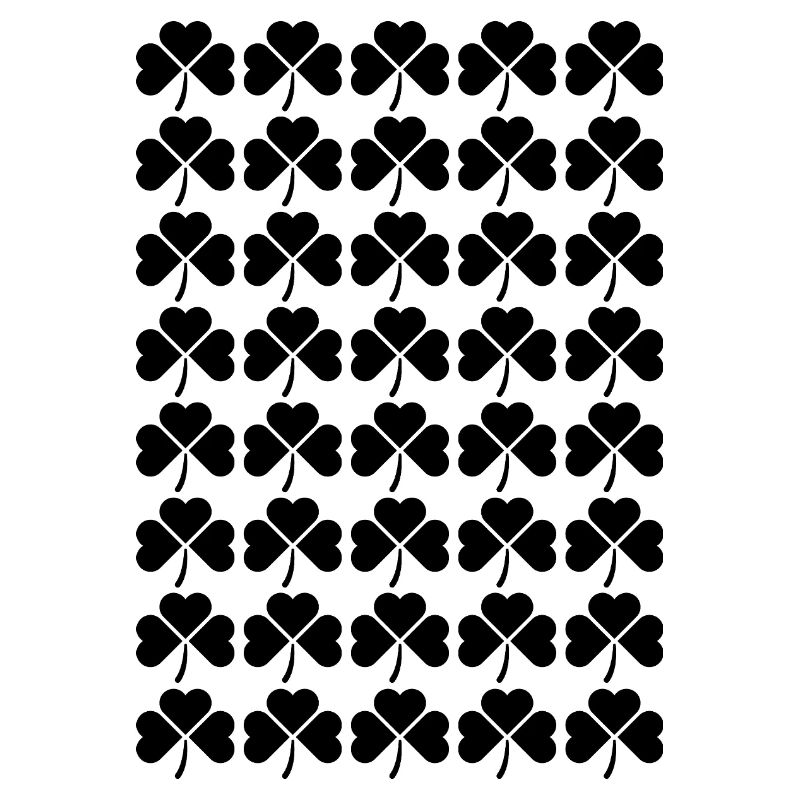 Irisches Kleeblattmuster