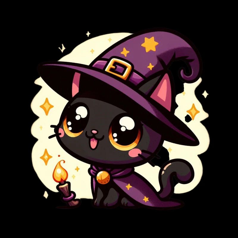 Spooky kitty Halloween