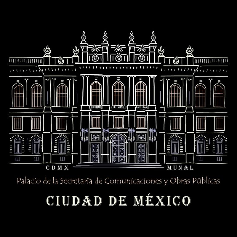 Mexico, Musée d’art, Dessin à la main