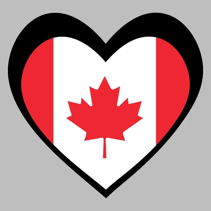 Black Maple Heart – Bold Modern Canada