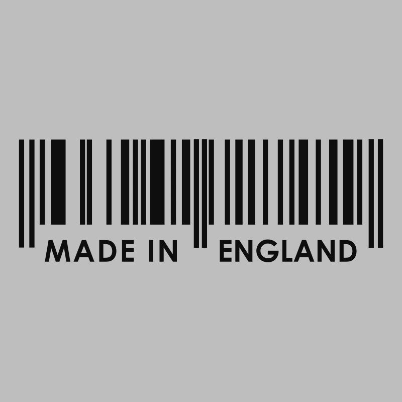 Made in England bar code