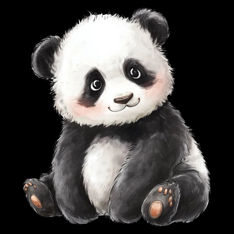 Mignon bébé panda