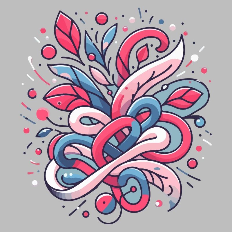 Abstract Floral Pattern