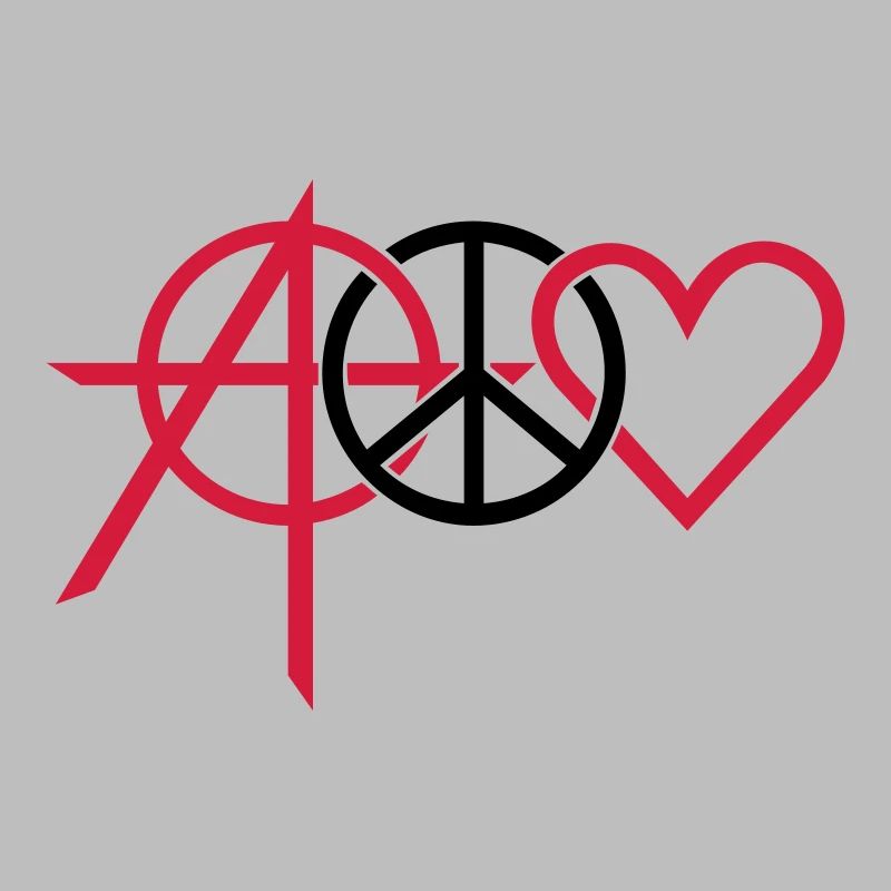 anarchy peace love (2c)