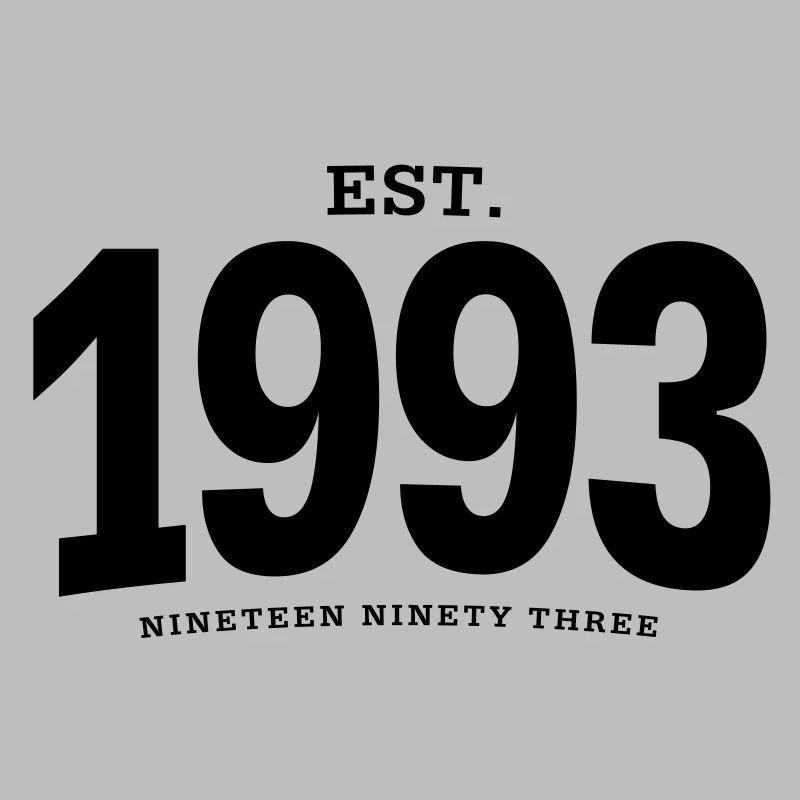 EST. 1993 Nineteen Ninety Three