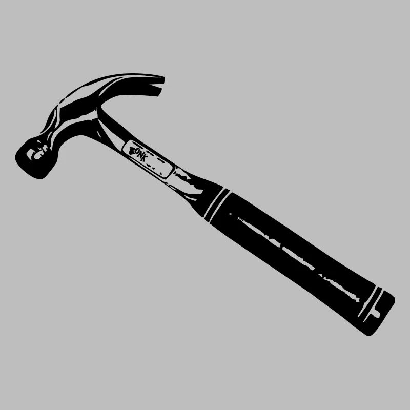Hammer T-shirt, carpenter work, Self Employed,