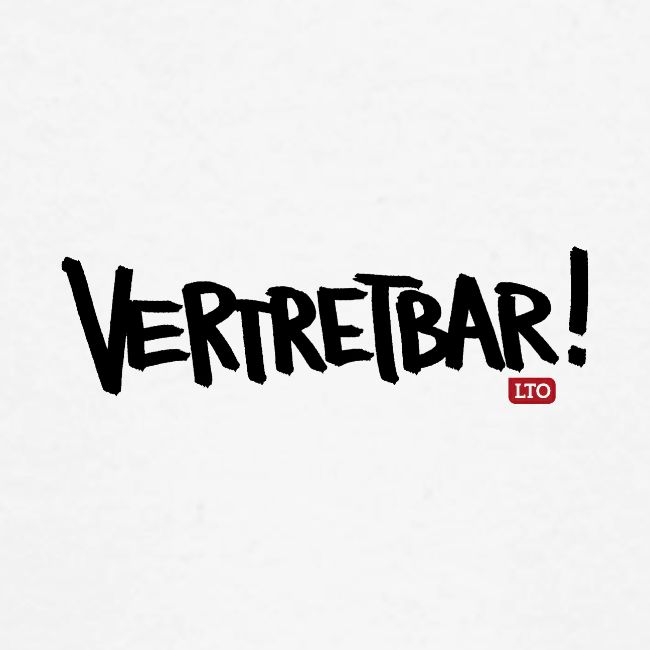 VERTRETBAR Schwarz