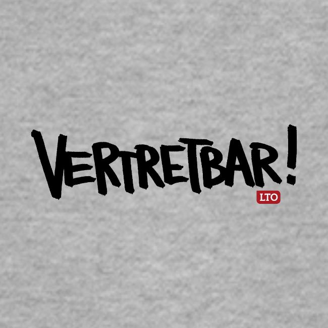 VERTRETBAR Schwarz