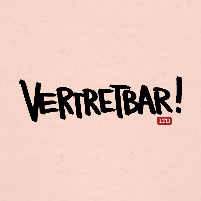 VERTRETBAR Schwarz
