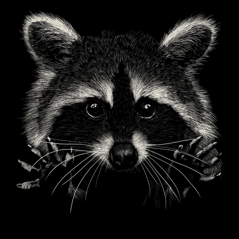 Waschbär