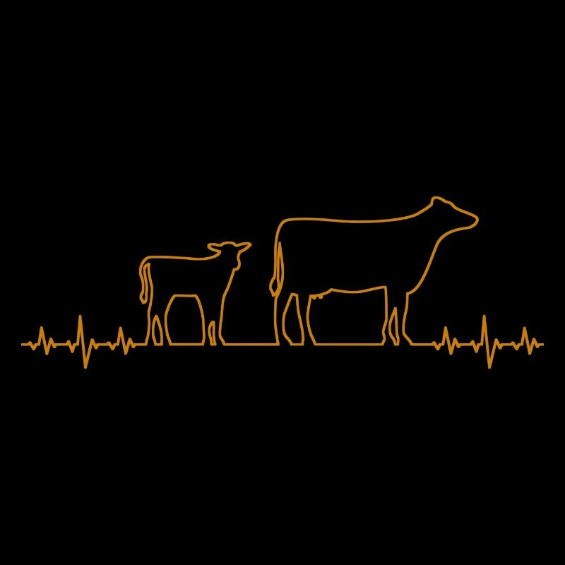 Taureau de veau vache