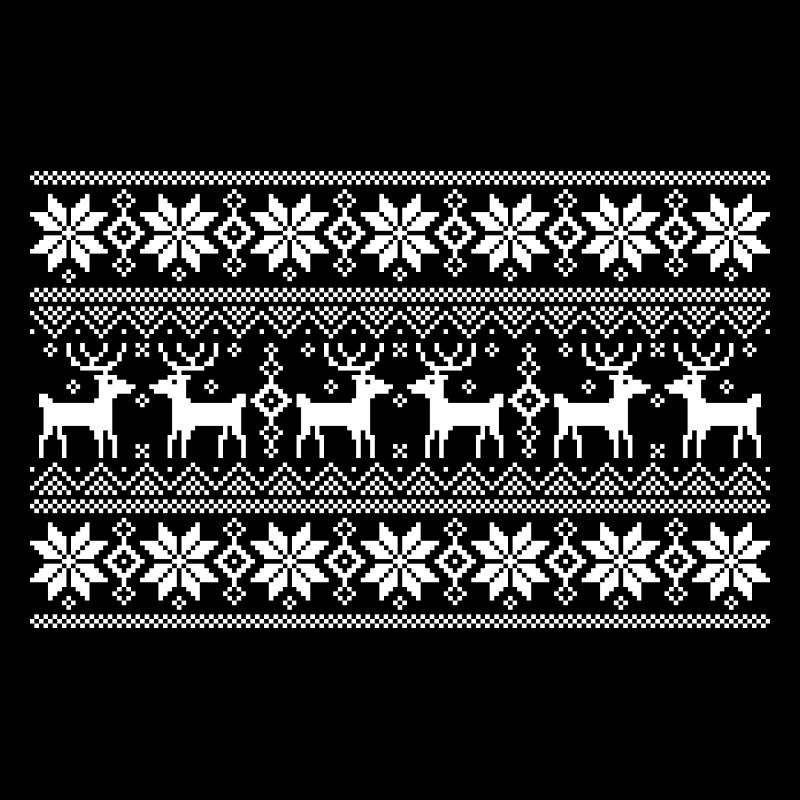 Merry Christmas pattern 1 (dark)