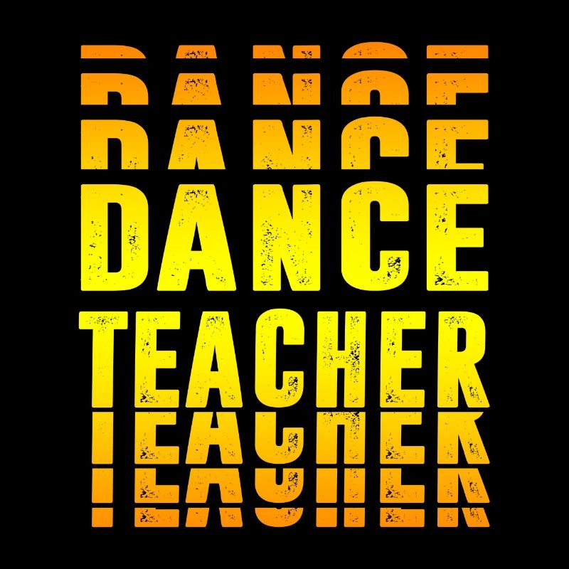 design de professeur de danse