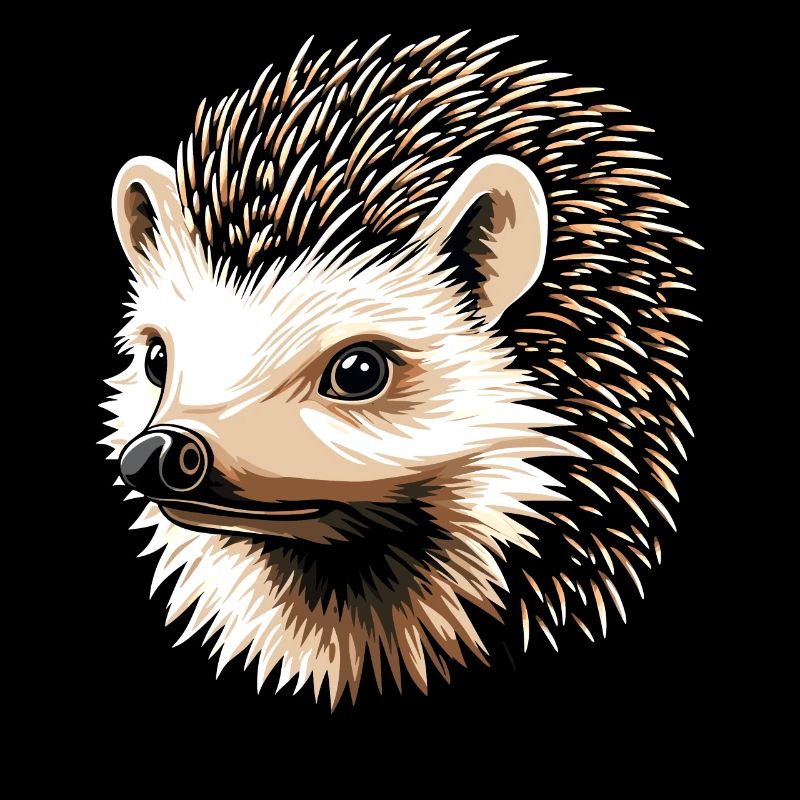 Hérisson Hérisson à ventre blanc Hérisson épineux Amour Hérisson mignon