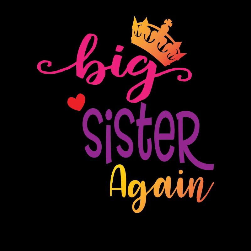 Große Schwester Geschenk Wieder Große Schwester