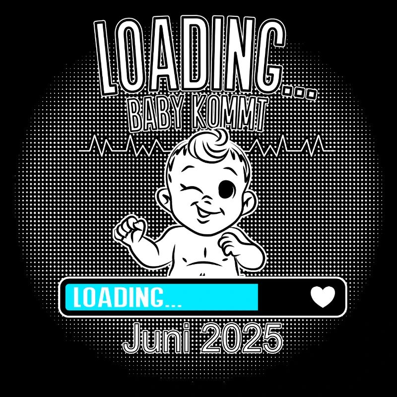 Loading Baby kommt Juni 2025 Schwangerschaft