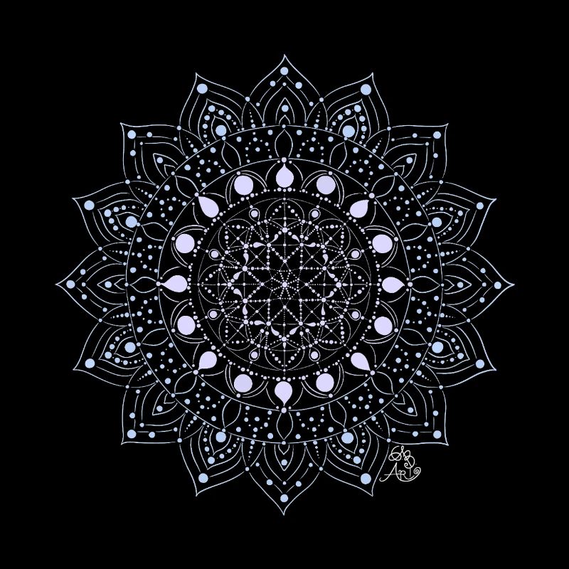 Geometrisches Mandala Muster