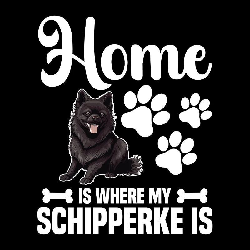 À la maison, c’est mon Schipperke